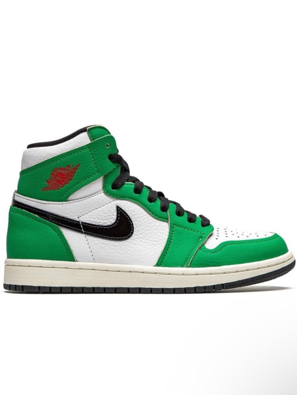 Jordan 1 Retro High Top Sneakers in Lucy Green